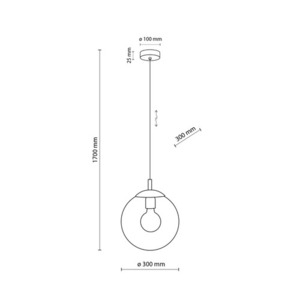 Esme transparent taklampa 1 300 small 7