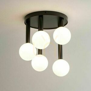 Plafond Sigma Perla 5 svart G9 33485 small 1