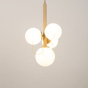 Pendellampa Sigma Perla 4 guldbeige glas G9 33606 2 Pendellampa Sigma Perla 4 guldbeige glas G9 33606 small 2