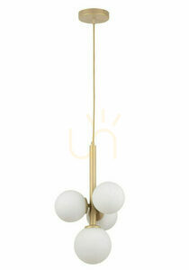 Pendellampa Sigma Perla 4 guldbeige glas G9 33606 0 Pendellampa Sigma Perla 4 guldbeige glas G9 33606 small 0