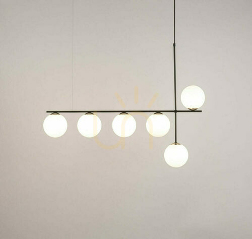 Kontrollera Pendellampa Sigma Silia 6 svart 33697