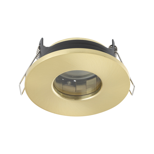Kontrollera ACRE 10711 infälld downlight GU10 IP44 mässing Nowodvorski