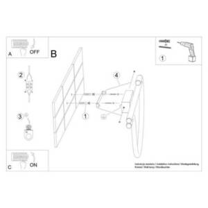 GALAKSE 90cm svart LED-vägglampa 2700-6500K Thoro 9 GALAKSE 90cm svart LED-vägglampa 2700-6500K Thoro small 9
