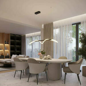 Taklampa GALAKSE148 svart LED 2700-6500K Thoro small 13