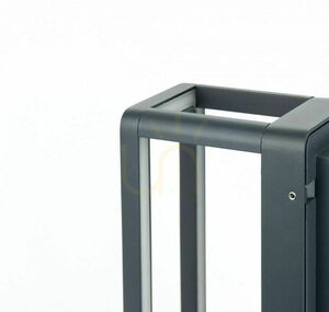 Utomhusvägglampa SU-MA ARMA AR-K100 9W LED 4000K mörk ask small 3