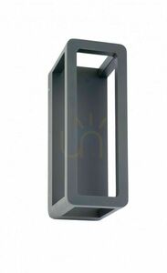 Utomhusvägglampa SU-MA ARMA AR-K100 9W LED 4000K mörk ask small 0