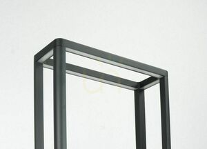 Utomhuspollare SU-MA Arma AR-500 mörk ask LED 9W 4000K 50 cm small 2