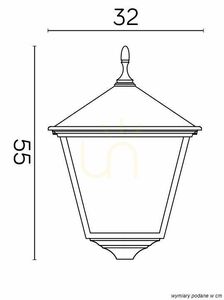 Utomhus hänglampa SU-MA Retro Quadrat svart aluminium glas K 1018 BD KW 3 Utomhus hänglampa SU-MA Retro Quadrat svart aluminium glas K 1018 BD KW small 3