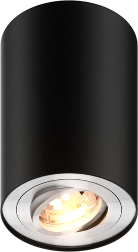 Kontrollera RONDOO utanpåliggande lampa 89201-N Svart GU10