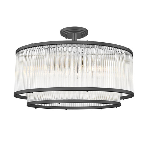 Kontrollera SERGIO Plafond C0528-06H-P7AC Svart E14.