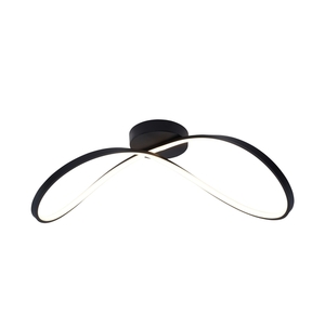 Zuma Line ERDA 19600C-BK svart LED-plafond small 0