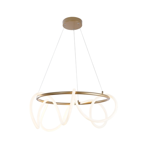 Kontrollera BALBO Pendellampa 20006PL-GD Guld LED.