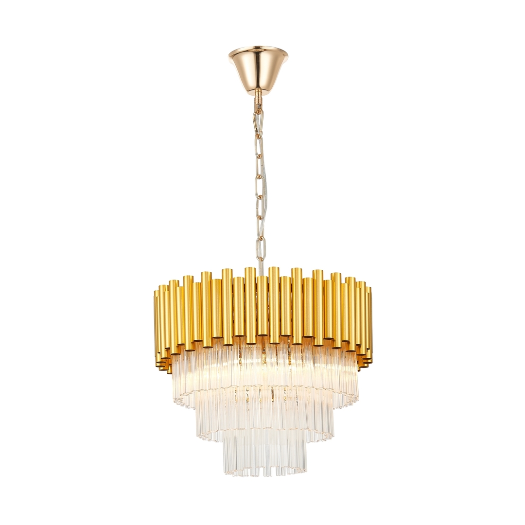 Kontrollera PRIMA taklampa 20149PM guld E14 PRIMA taklampa 20149PM guld E14