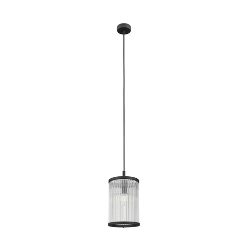 Kontrollera SERGIO P0528-01F-P7AC Svart E14 pendellampa.