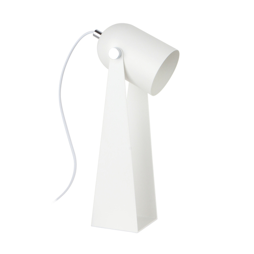 Kontrollera ARIES Skrivbordslampa A2056-MWH Vit E27.