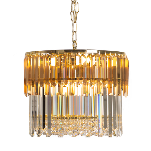 Kontrollera Pendellampa Zuma Line CAMILLE 19101/8 guld