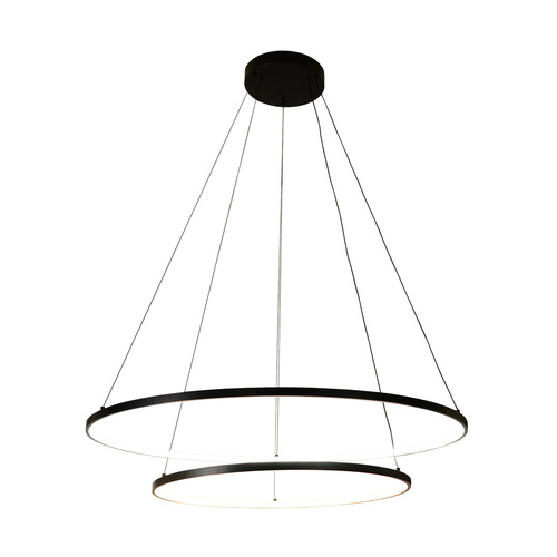 Kontrollera HORIK PEN89424-60+90BK Svart LED-pendellampa