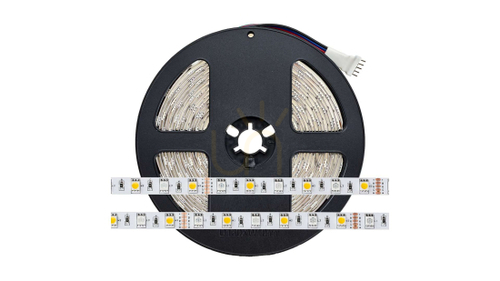 Kontrollera LED-list 30 LED/m 5050 SMD RGB Vattentät, 150 lysdioder., 5 m