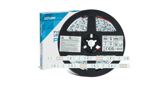 Kontrollera Tejp PRO 3Y 24V 350 LED 2835 SMD 6W NW RA90, 5 m