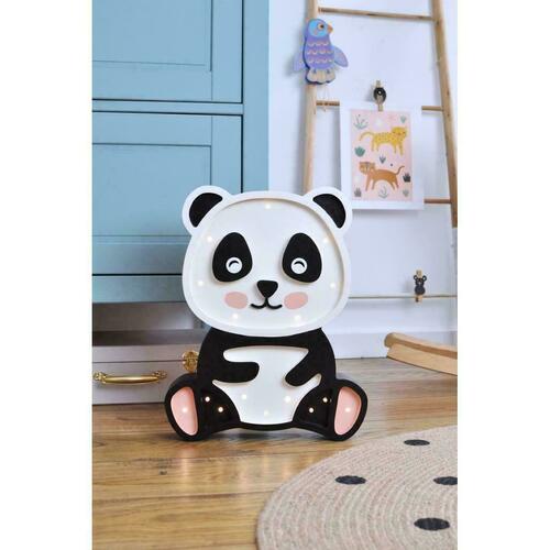 Kontrollera Barnrumslampa Panda - handgjord