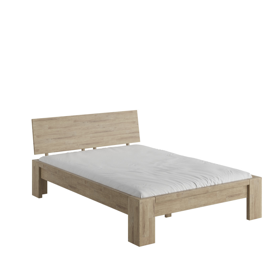 MONTANA RUSTICAL 140 - säng i massivt trä - RUSTICAL OAK