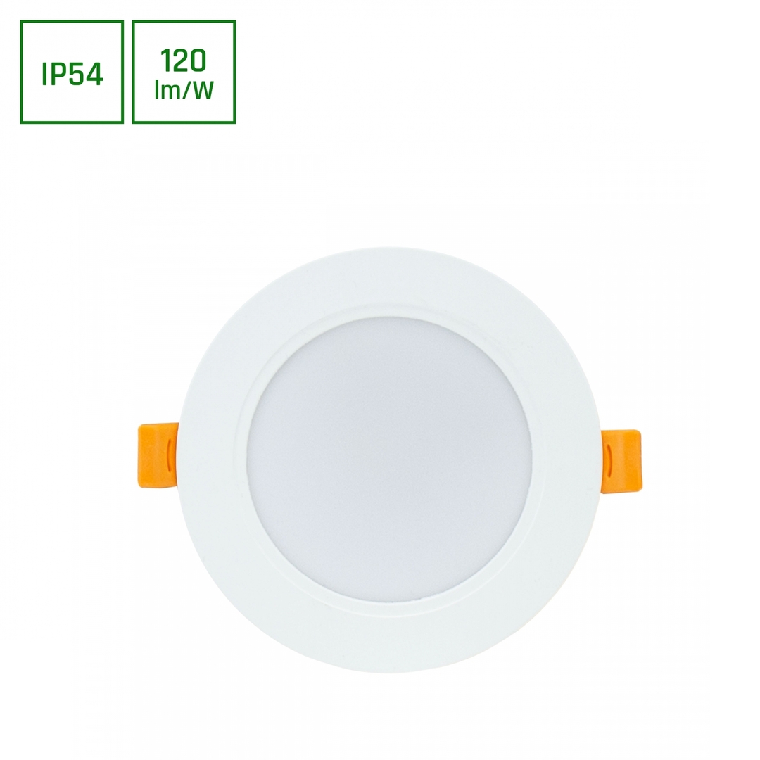 Kontrollera Dure 3 Downlight 8 W Nw 230 V 110st Ip54 Ik06 118x31 Vit Rund Strömförsörjning Integrerad Dure 3 Downlight 8 W Nw 230 V 110st Ip54 Ik06 118x31 Vit Rund Strömförsörjning Integrerad