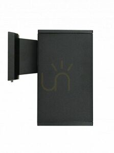 Utomhusvägglampa SU-MA svart aluminium E27 IP54 8002 BL 1 Utomhusvägglampa SU-MA svart aluminium E27 IP54 8002 BL small 1