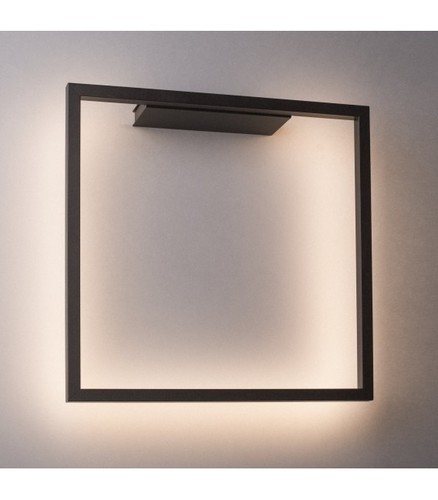 Kontrollera Vägglampa Ramko AKIRA svart LED 17W 38 cm 67078