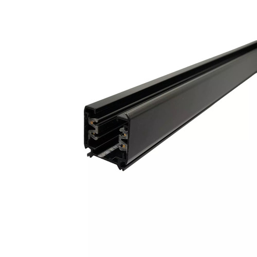 Kontrollera 3F-skena 1,0 m svart TRA-100-BK
