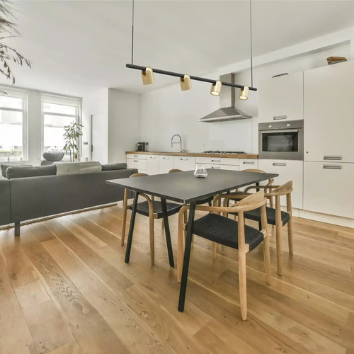 Kontrollera Slide lång LED-pendellampa borstad mässing PL0124-BS