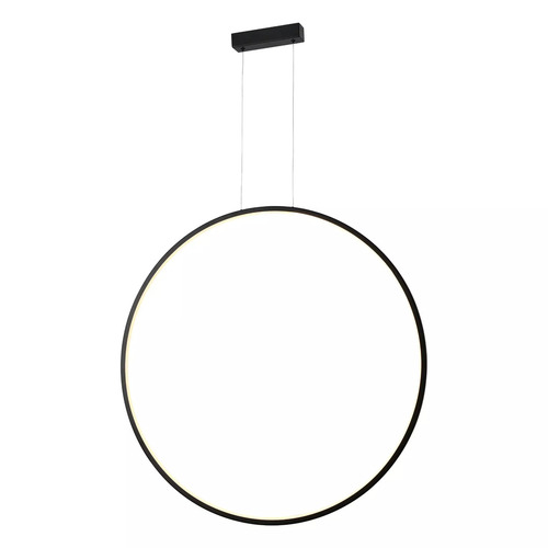 Kontrollera LOOP M svart IP44 taklampa för badrum PL0119-85-BK