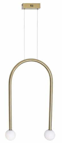Kontrollera Pendel lampa Max Light Enigma P0514 guld 40 cm