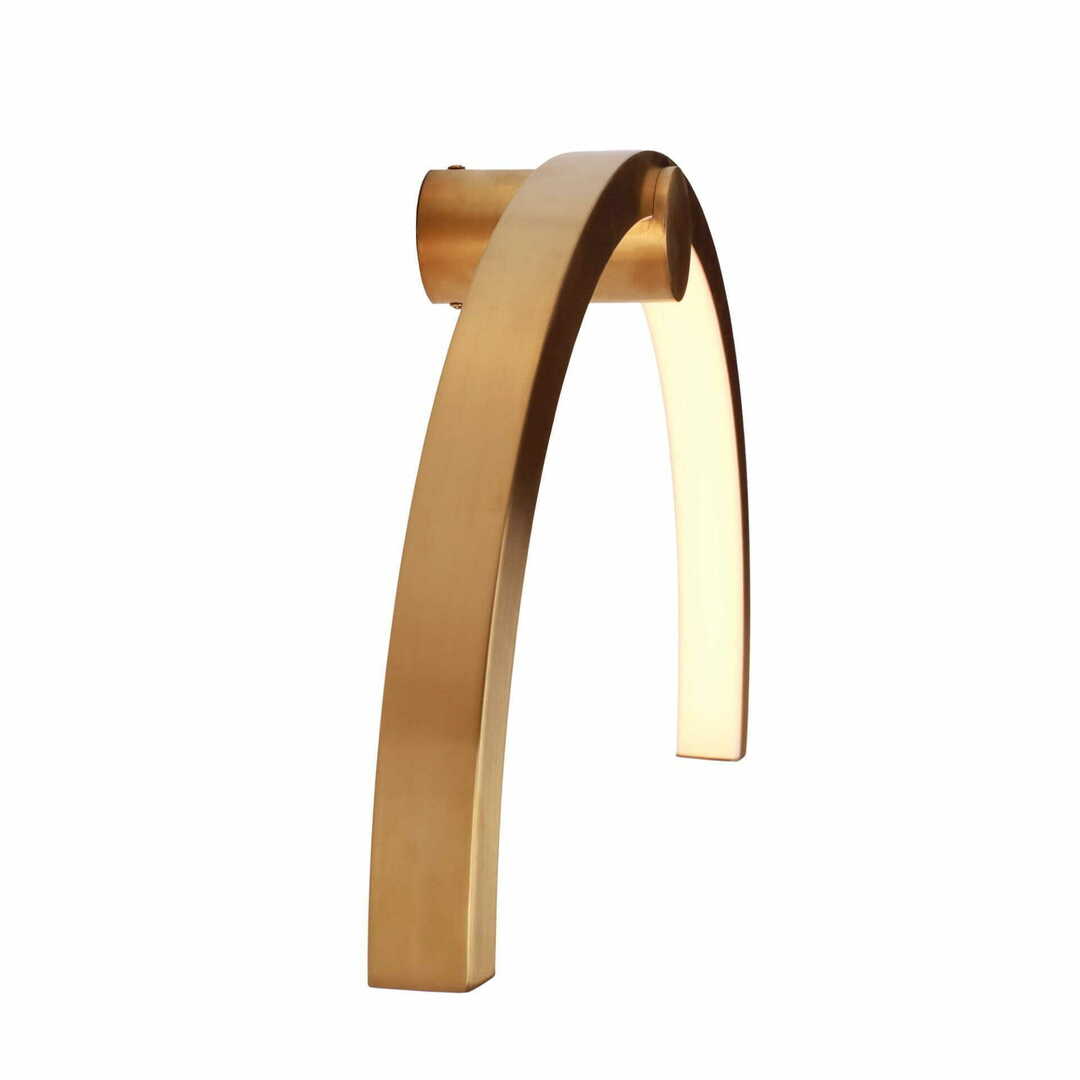 Utsikt Vägglampa Max Light Trio W0336 borstat guld 60 cm IP44 LED Vägglampa Max Light Trio W0336 borstat guld 60 cm IP44 LED