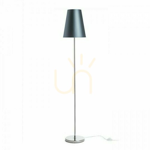 Kontrollera Nyc/Conny 25 Golvlampa Monaco Olja/Silver Pvc/Krom 230 V Led E27 7 W.
