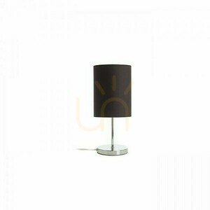 Bordslampa Nyc/Ron 15/20 Polycotton Svart/Nickel 230 V Led E27 7 W. small 2