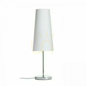 Bordslampa Nyc/Conny 15/30 Monaco Dove Grey/Silverrene Pvc/Nickel 230 V Led E27 7 W. small 0