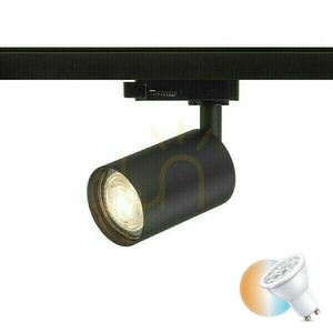 Dude Spotlight för 3 faser. Rails Svart 230 V Led Gu10 9 W. small 0