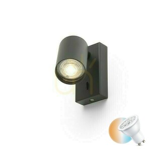 Wall Dude vägglampa Svart 230 V Led Gu10 9 W. small 0