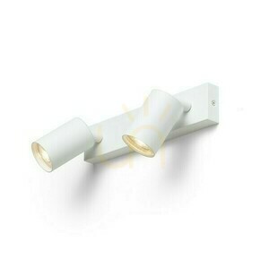 Dude Ii Utanpåliggande Lampa Vit 230 V Led Gu10 2x9 W. small 1