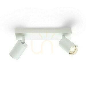 Dude Ii Utanpåliggande Lampa Vit 230 V Led Gu10 2x9 W. small 2