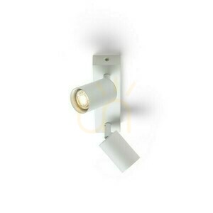 Dude Ii Utanpåliggande Lampa Vit 230 V Led Gu10 2x9 W. small 3