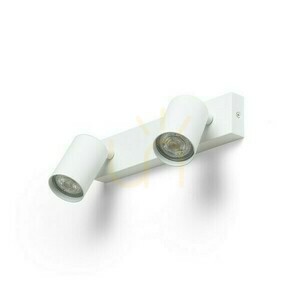 Dude Ii Utanpåliggande Lampa Vit 230 V Led Gu10 2x9 W. small 4