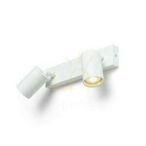 Dude Ii Utanpåliggande Lampa Vit 230 V Led Gu10 2x9 W. small 5