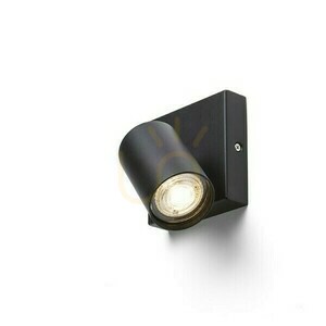 Dude Sq Svart 230 V Led Gu10 9 W Utanpåliggande lampa. small 2
