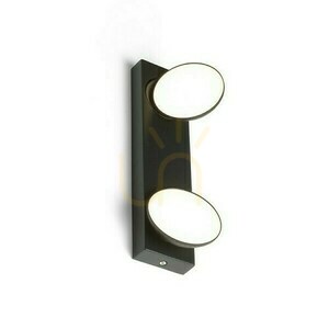 Eliseo Ii Utanpåliggande Lampa Svart 230 V Led 2x5 W 3000 K small 3