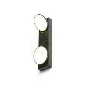 Eliseo Ii Utanpåliggande Lampa Svart 230 V Led 2x5 W 3000 K small 0