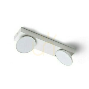 Eliseo Ii Utanpåliggande Lampa Vit 230 V Led 2x5 W 3000 K small 2