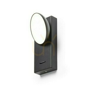 Vägglampa Eliseo Svart 230 V Led 5 W 3000 K small 1