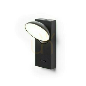 Vägglampa Eliseo Svart 230 V Led 5 W 3000 K small 0