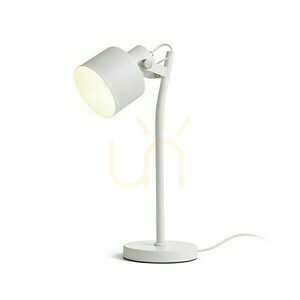 Rendl Celeia bordslampa, matt vit / matt nickel, E27 11 W, R13903 small 0